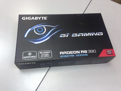 Лот: 8801397. Фото: 1. НОВАЯ Видеокарта Gigabyte Radeon... Видеокарты