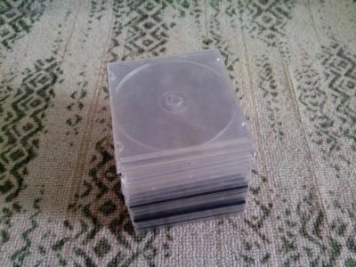 Лот: 3940927. Фото: 1. Коробочки от CD дисков (14 шт). Органайзеры для дисков, боксы