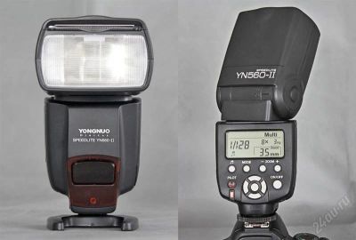 Лот: 1737561. Фото: 1. Новая вспышка Yongnuo Speedlite... Вспышки, осветители, рассеиватели