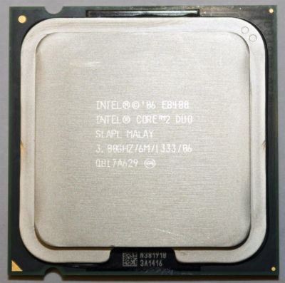 Лот: 3492709. Фото: 1. Процессор Intel Core 2 Duo E8400... Процессоры