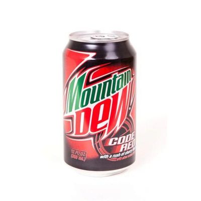 Лот: 4865811. Фото: 1. Ящик Mountain Dew Code Red (Вишня... Напитки