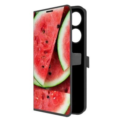 Лот: 25541833. Фото: 1. Чехол Krutoff Eco Book "Арбуз... Чехлы, бамперы