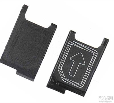 Лот: 8316499. Фото: 1. Контейнер SIM Sony D5803/D6603... Шлейфы, разъёмы