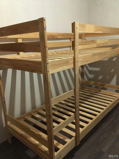 Лот: 17080442. Фото: 1. ikea Кровать Мидал. Детские кровати и кроватки