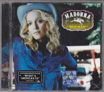 Лот: 5905401. Фото: 1. Madonna =Music= 2000 CD Germany. Аудиозаписи