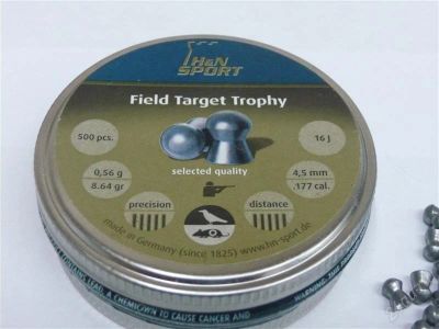 Лот: 2741418. Фото: 1. ПУЛИ H&N Field Target Trophy... Аксессуары, запчасти