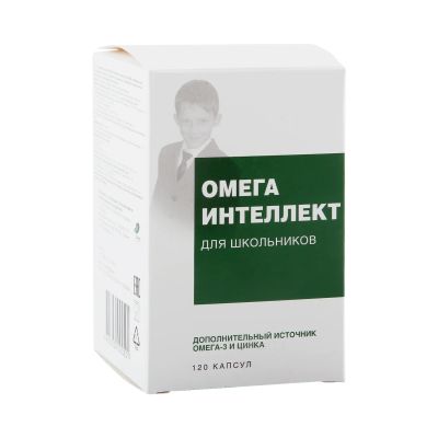 Лот: 23713863. Фото: 1. Омега Интеллект для школьников... Лекарства