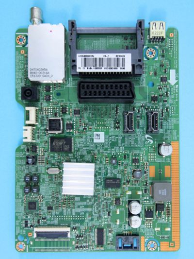 Лот: 24428619. Фото: 1. Плата mainboard BN41-02358A, BN94-08230A... Запчасти для телевизоров, видеотехники, аудиотехники