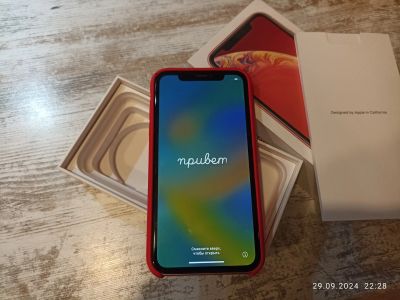 Лот: 24002118. Фото: 1. iPhone Xr, 64 ГБ. Смартфоны
