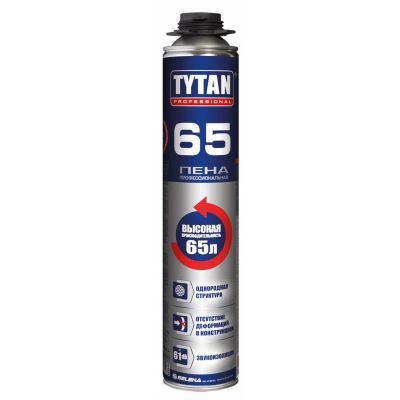 Лот: 10357368. Фото: 1. Пена монтажная TITAN 65 (750 ml... Расходные материалы, сменные насадки