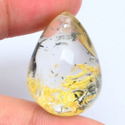 Лот: 6138705. Фото: 1. фантастический! натуральные lodolite... Драгоценные и поделочные камни