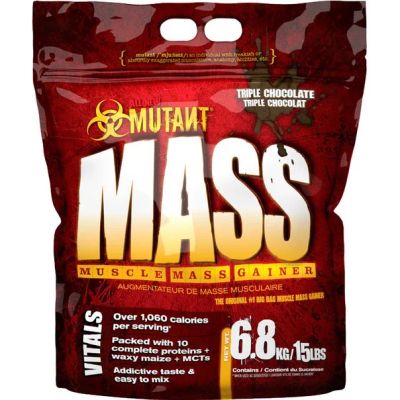Лот: 5431534. Фото: 1. Гейнер Mutant Mass 6.8кг тройной... Другое (спортивные товары)