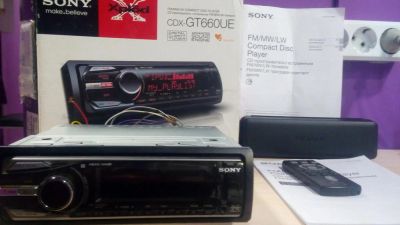 Лот: 8619547. Фото: 1. Продам автомагнитолу Sony CDX-GT660UE... Автомагнитолы