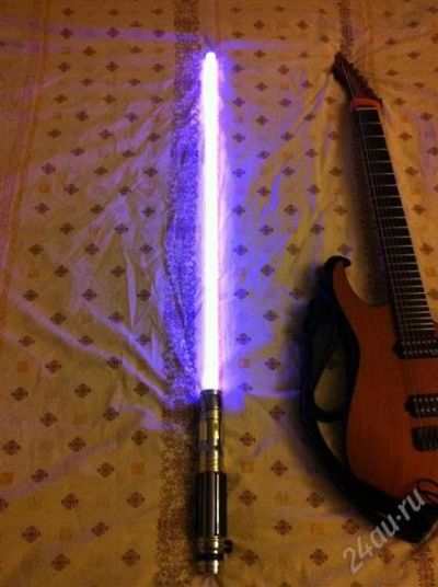 Лот: 2415540. Фото: 1. Световой меч StarWars Mace Windu. Оружие