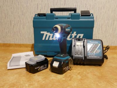Лот: 19953747. Фото: 1. Шуруповерт ударный makita BTD146... Электроинструмент