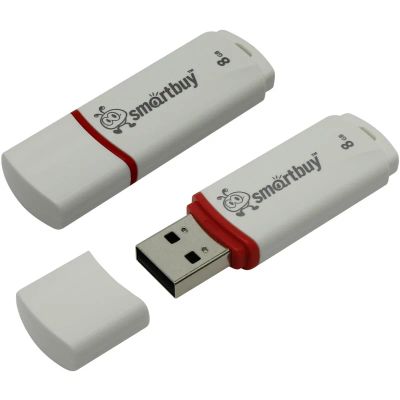 Лот: 8906433. Фото: 1. USB Флешка 8GB SmartBuy, Crown... USB-флеш карты