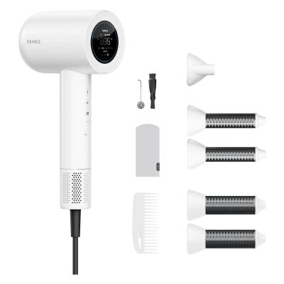 Лот: 24572210. Фото: 1. Фен-стайлер Remez Model S White... Укладка и стрижка волос, бритьё, эпиляция