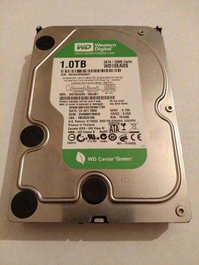 Лот: 10842448. Фото: 1. 1.0TB 1000MB Жесткий диск винчестер... Жёсткие диски (HDD)