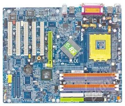 Лот: 205145. Фото: 1. Неисправная мат плата Gigabyte. Материнские платы