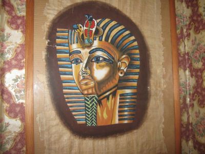 Лот: 7139498. Фото: 1. Папирус сувенирный из Египта. Картины, гравюры