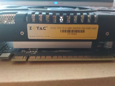 Лот: 11833085. Фото: 1. Видеокарта Zotac GeForce GTX 550... Видеокарты
