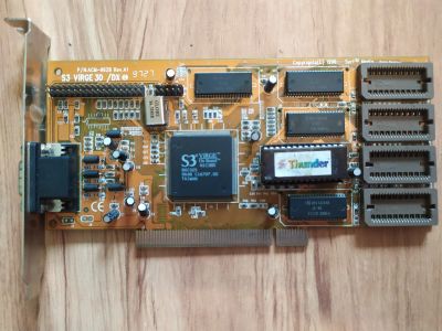Лот: 4721457. Фото: 1. Видеокарта PCI S3 virge 3D /DX... Видеокарты