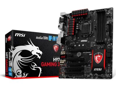 Лот: 8236170. Фото: 1. Игровая материнка Msi H97 Gaming... Материнские платы