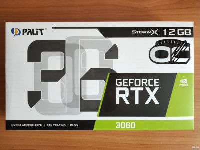 Лот: 17309715. Фото: 1. Видеокарта RTX 3060 Palit Storm... Видеокарты