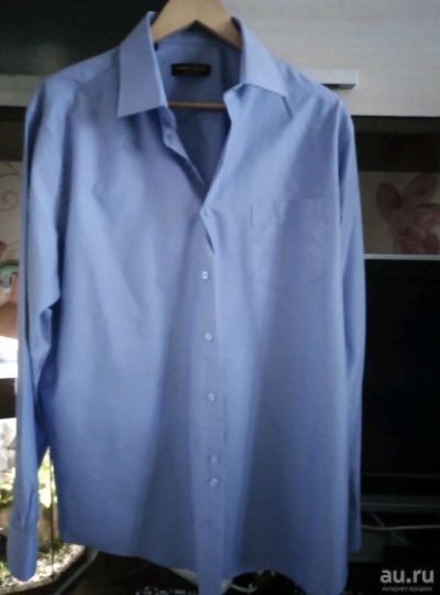 Лот: 13276841. Фото: 1. Рубашка мужская новая xl 43 размер. Рубашки
