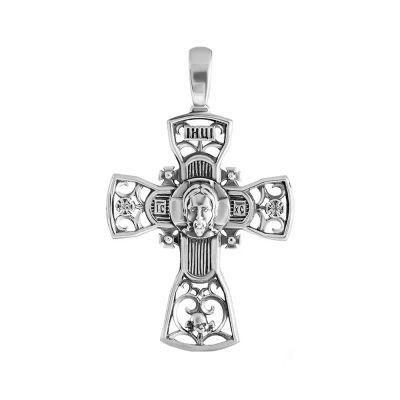 Лот: 23891073. Фото: 1. Крестик TALANT из серебра. Другое (ювелирные изделия, бижутерия, часы)