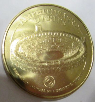 Лот: 12886564. Фото: 1. Франция 2014 жетон медаль Арль... Сувенирные
