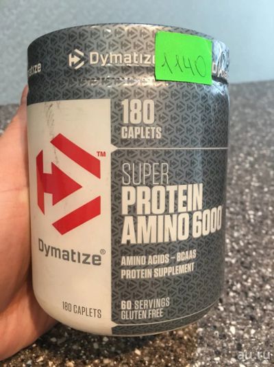 Лот: 13309665. Фото: 1. Dymatize super protein amino 6000... Спортивное питание, витамины