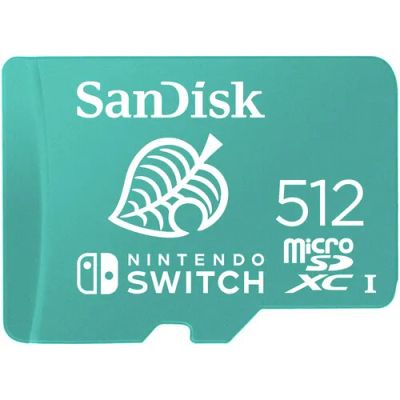 Лот: 24616923. Фото: 1. Карта памяти SanDisk 512GB Nintendo... Карты памяти
