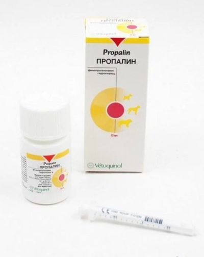 Лот: 10306727. Фото: 1. Пропалин, флакон 30 мл.(срок годности... Косметика для животных