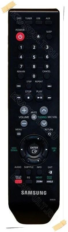 Лот: 15908794. Фото: 1. Пульт SAMSUNG 01951X, AH59-01951X. Пульты ДУ