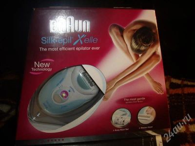 Лот: 265427. Фото: 1. эпилятор BRAUN silk-epil X'ele. Укладка и стрижка волос, бритьё, эпиляция