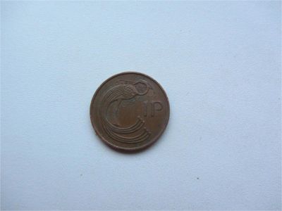 Лот: 8855917. Фото: 1. Ирландия 1 пенни 1971 г. Европа