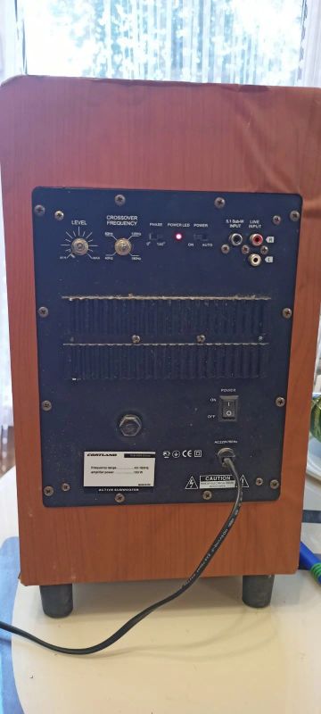 Лот: 16479939. Фото: 1. Активный сабвуфер Cortland sub-5500. Активные акустические системы