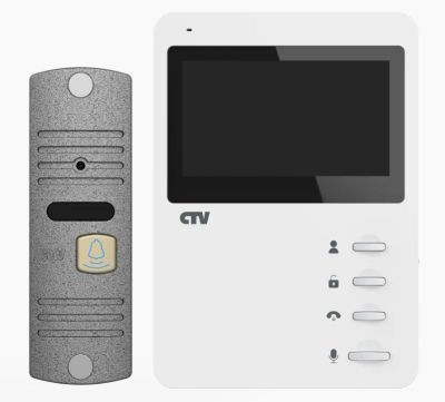 Лот: 23548084. Фото: 1. CTV-DP1400N Комплект видеодомофона. Домофонные системы