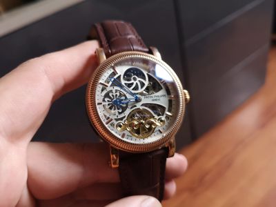 Лот: 15317527. Фото: 1. часы Patek Philippe Skeleton double... Другие наручные часы