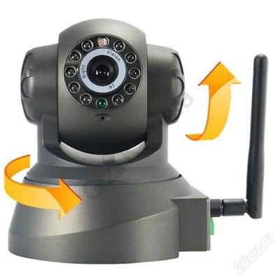 Лот: 1724346. Фото: 1. IP камера WI-FI видеонаблюдения... Видеонаблюдение