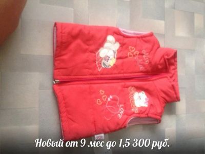 Лот: 6631909. Фото: 1. жилетка новая. Свитера, худи, толстовки