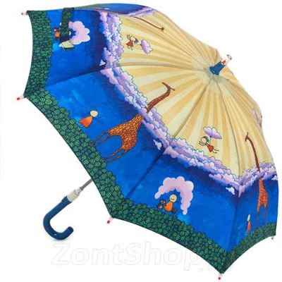 Лот: 17112372. Фото: 1. Зонт детский Zest Жираф (светодиодный... Зонты
