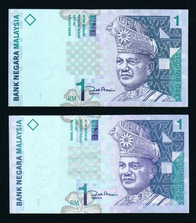 Лот: 20318217. Фото: 1. Малайзия 1 рингит 1998 UNC Пресс. Азия