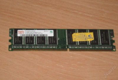 Лот: 100955. Фото: 1. Память Hynix PC3200U-30330 512MB... Оперативная память