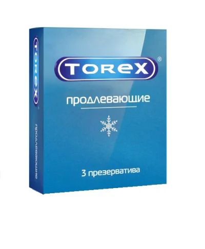 Лот: 24375596. Фото: 1. Презервативы Торекс продлевающие... Презервативы