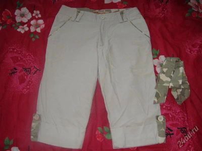Лот: 2754297. Фото: 1. бриджи с поясом. Брюки, шорты