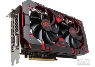 Лот: 11777077. Фото: 1. Видеокарта Radeon RX580 8Gb Red... Видеокарты