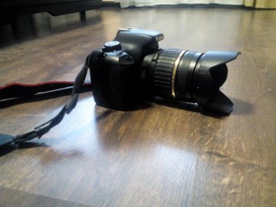 Лот: 7594440. Фото: 1. Canon EOS 550D+объектив Tamron... Цифровые зеркальные