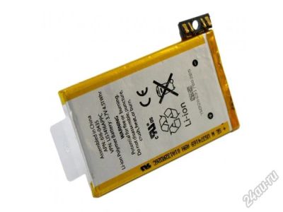 Лот: 5896551. Фото: 1. АКБ Apple iPhone 3GS. Аккумуляторы